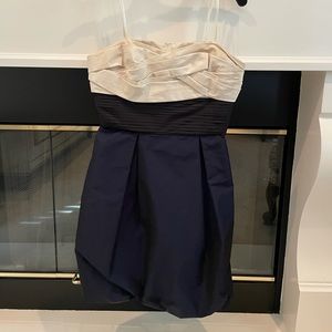 BCBG strapless dress